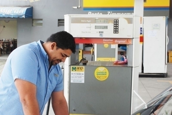 Gasparenses já pagam mais por gasolina e diesel nos postos
