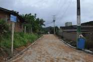 Prefeitura finaliza pavimentação de duas ruas no bairro Gasparinho