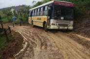 Chuvas deixam estradas de Ilhota em p�ssimas condi��es