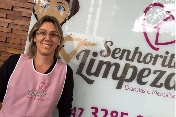 Senhorita Limpeza abre ag�ncia de diaristas e mensalistas em Gaspar