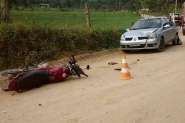 Acidente em Ilhota envolve dois ve�culos e fere uma pessoa