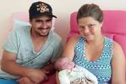 Primeiro bebê gasparense do ano de 2016 é uma menina