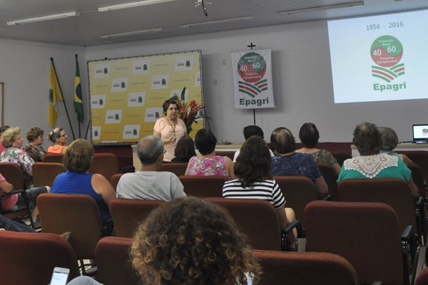 Evento em Gaspar comemora 60 anos de Epagri em Santa Catarina