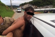 Homem armado com faca assalta estabelecimento e é detido pela PM