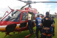 Arcanjo transporta paciente de Gaspar para Blumenau