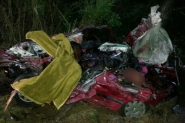 Cinco pessoas morrem em acidente entre quatro ve�culos em Canoinhas