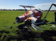 Helic�ptero Arcanjo, de Blumenau, cai em Curitiba