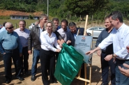 Governador inaugura pavimentação do Morro do Serafim, em Gaspar