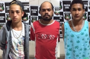 Tr�s pessoas s�o presas por tr�fico de drogas em Gaspar