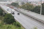 BR-101 tem estreitamento de pista a partir desta terça no Sul de SC