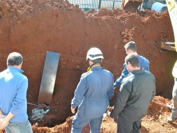 Subsecret�rio de Urbanismo morre soterrado em obra no Oeste de SC