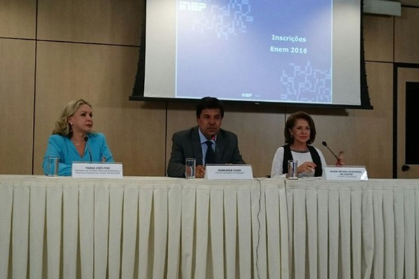 Enem 2016 tem 8,647 milhes de inscries confirmadas, diz MEC