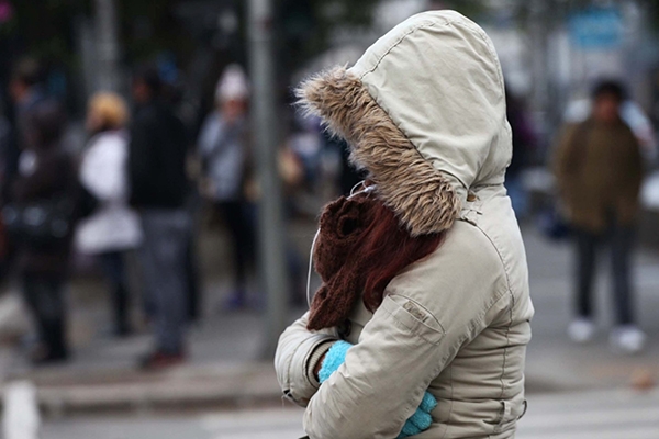 Frio intenso no fim de semana