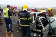 Duas pessoas morrem em grave acidente na BR-470, em Ilhota