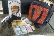 Bandidos sofrem acidente após assalto a padaria e mercado em Gaspar