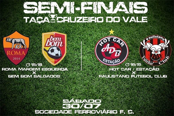 Quatro times jogam para estar na final da Taa Cruzeiro do Vale