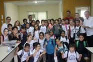 Alunos das escolas Norma M�nica Sabel e Ang�lica Costa visitam reda��o do Cruzeiro do Vale