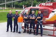 Supera��o: Gasparense deficiente visual vira bombeira comunit�ria 