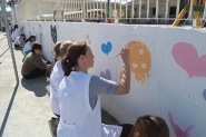 Escola Ervino Venturi desenvolve projeto Pintando o Muro