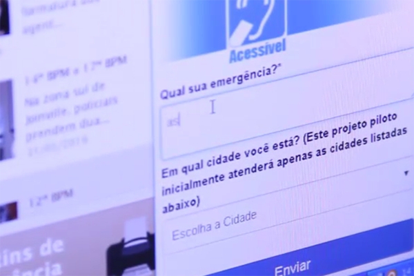 PM lan�a servi�o de 190 para pessoas surdas e mudas em SC