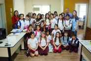 Alunos da Escola Ferandino Dagnoni visitam a redao do Cruzeiro do Vale