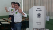 Marcelo Brick � o �ltimo candidato � prefeitura de Gaspar a votar