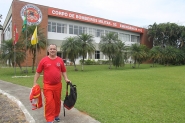 Aposentadoria merecida: Gil Vicente Pereira encerra trabalho no Corpo de Bombeiros de Gaspar