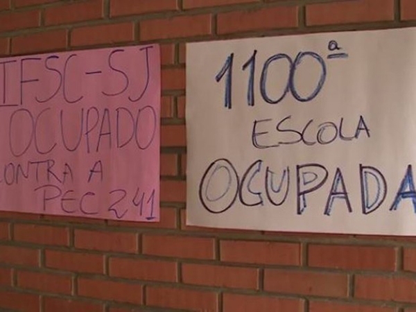 Ap�s fim do prazo do MEC, 3 locais do Enem em SC t�m ocupa��es