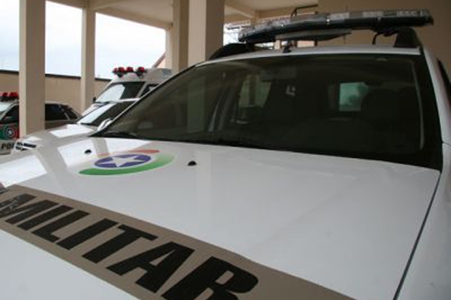 Pol�cia Militar de Gaspar apreende menor por tr�fico de drogas no Centro
