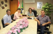 Prefeito eleito de Gaspar participa de reuni�o sobre o Hospital de Gaspar