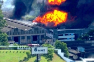 Exploso em fbrica deixa feridos em Diadema