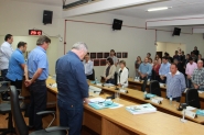 Vereadores de Gaspar fazem homenagem às vítimas de acidente aéreo