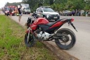 Jovens ficam feridos em grave acidente na BR-470, em Gaspar