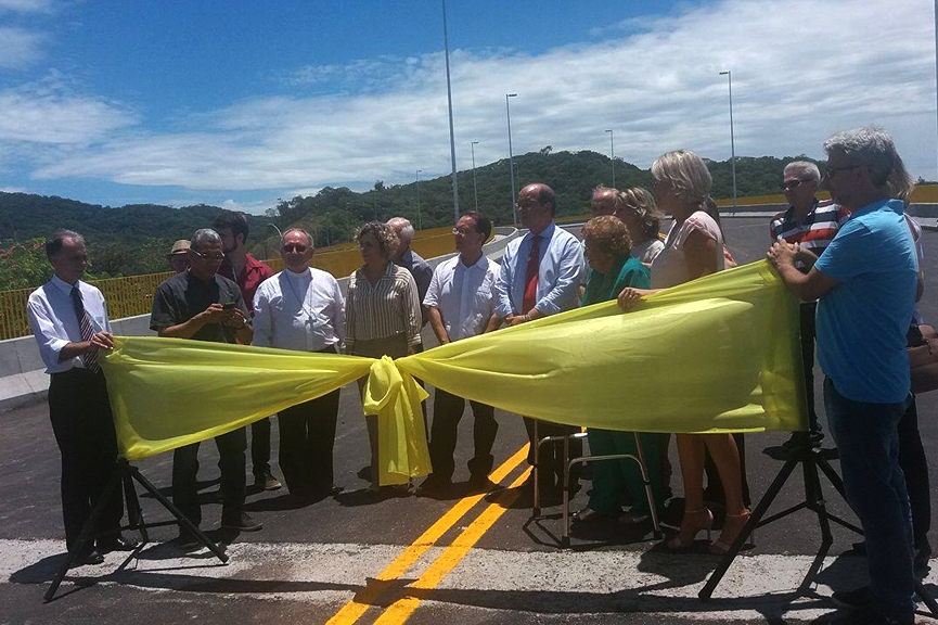 Ponte do Vale � inaugurada em Gaspar