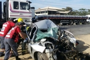 Colisão frontal mata homem na BR-470, em Navegantes