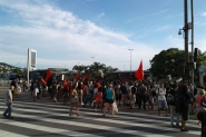 Florian�polis e Joinville t�m protestos contra aumento nas tarifas de �nibus