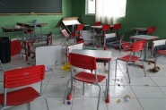 Tr�s escolas municipais de S�o Joaquim s�o arrombadas e furtadas