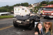 Vítimas de acidente na BR-470 são veladas em Gaspar