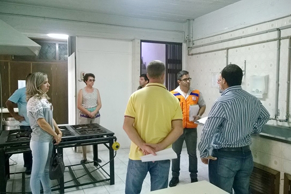 Defesa Civil planeja simulado em abrigos de Gaspar