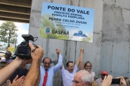 Minist�rio P�blico recomenda retirada de placa inaugural e interdi��o da Ponte do Vale at� que obra esteja 100% conclu�da