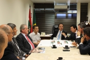 Construção da nova Delegacia de Gaspar é tema de reunião em Florianópolis