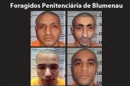 Um criminoso morre, três são recapturados e quatro continuam foragidos da Penitenciária de Blumenau