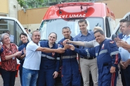 Ministério da Saúde doa nova ambulância do Samu para Gaspar