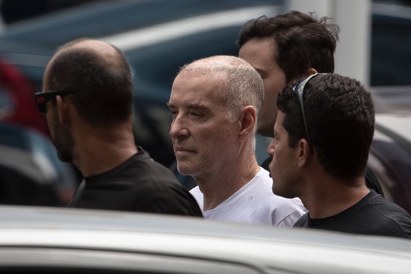 Eike Batista chega  sede da Polcia Federal para prestar novo depoimento