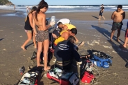 Turista argentino morre afogado na Praia do Santinho, em Florian�polis