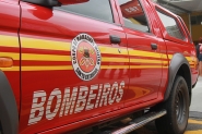 Acidente entre caminhão e motocicleta deixa homem ferido na BR-470, em Gaspar