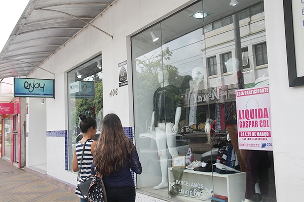 Com�rcio promove 'Liquida Gaspar CDL' nesta sexta e s�bado