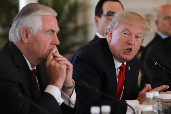 Trump diz que EUA esto prontos para agir sozinhos contra a Coreia do Norte