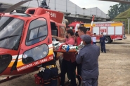 Trabalhadores s�o intoxicados ao limpar tanque de enxofre em Brusque