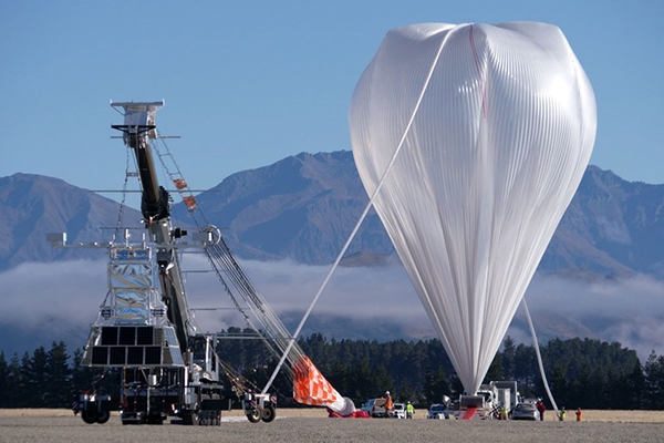 Nasa lana super balo para coletar dados do espao prximo